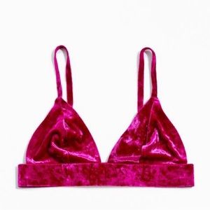 Velvet Bralette